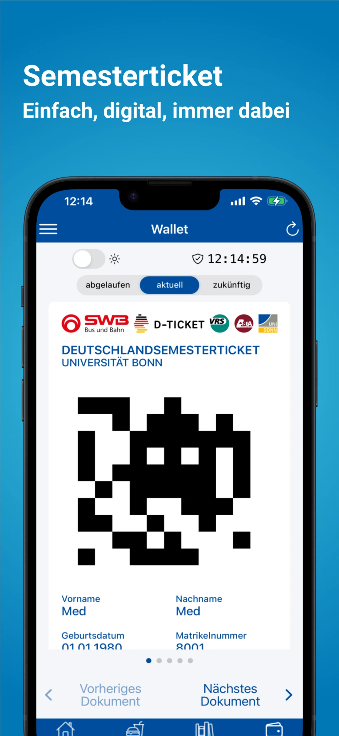 Uni Bonn App screenshot